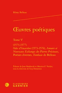Oeuvres poétiques
