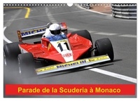 Alain Hanel - CALVENDO Sportif  : Parade de la Scuderia à Monaco (Calendrier mural 2024 DIN A3 vertical), CALVENDO calendrier mensuel - Le cheval cabré sur le circuit de Monaco.