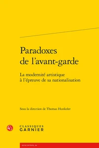 Paradoxes de l'avant-garde