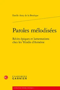 Paroles mélodisées