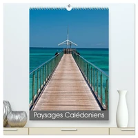 Paysages calédoniens  (Calendrier mural 2026 DIN A2 horizontal) calendrier de bureau