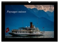 Alain Gaymard - CALVENDO Nature  : Paysages suisses (Calendrier mural 2024 DIN A3 vertical), CALVENDO calendrier mensuel - Paysages de Suisse, entre le lac Léman et Bâle.