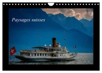 Paysages suisses (Calendrier mural 2026 DIN A4 vertical), CALVENDO calendrier mensuel