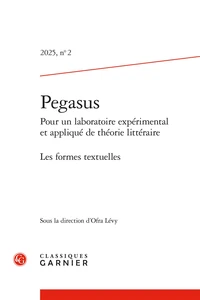 Les formes textuelles