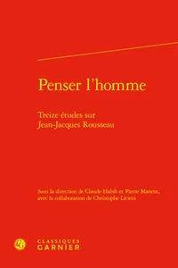 Penser l'homme