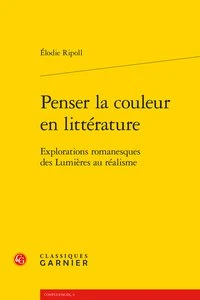 Penser la couleur en littérature