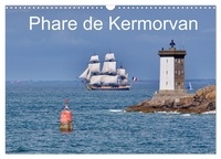 Jean-Luc Rollier - CALVENDO Places  : Phare de Kermorvan (Calendrier mural 2024 DIN A3 vertical), CALVENDO calendrier mensuel - Le phare de Kermorvan est situé au bout de la presqu'île du même nom sur la commune du Conquet dans le Finistère.