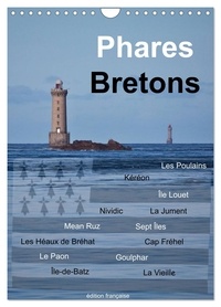 Etienne Benoît - CALVENDO Places  : Phares Bretons (Calendrier mural 2024 DIN A4 horizontal), CALVENDO calendrier mensuel - Phares de Bretagne.