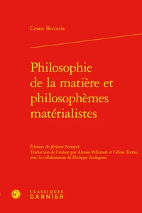 Philosophie de la matière et philosophèmes matérialistes