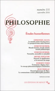 Etudes husserliennes