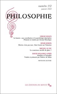 Philosophie N° 152, janvier 2022
