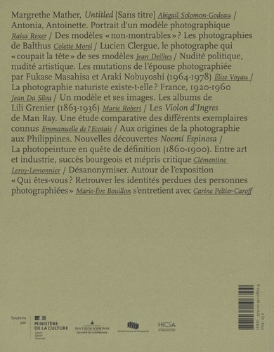 Photographica N° 6, avril 2023 Photographie et modèles. Le nu et ses histoires