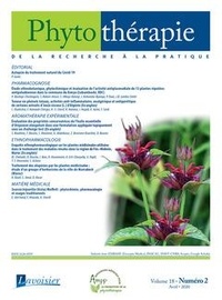  Tec&Doc - Phytothérapie Volume 18 N° 2, Avril 2020 : .