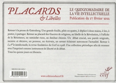 Placards & Libelles N° 7, 17 février 2022 Le grand lynchage. Aux sources de la cancel culture et du woke