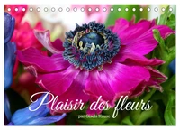 Plaisir des fleurs (Calendrier de bureau 2026 DIN A5 vertical), CALVENDO calendrier mensuel