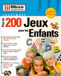  Micro Application - Plus de 200 jeux pour les enfants. - 2 CD-ROM.