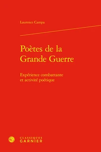 Poètes de la Grande Guerre