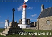 Jean-Luc Rollier - CALVENDO Places  : POINTE SAINT-MATHIEU (Calendrier mural 2023 DIN A4 horizontal) - Saint-Mathieu, le phare, l'abbaye, la chapelle (Calendrier mensuel, 14 Pages ).