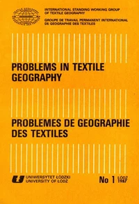 Problèmes de géographie des textiles N° 1/1987