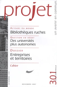 Projet N° 301, novembre 2007