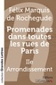 Félix Marquis de Rochegude - Promenades dans toutes les rues de Paris - 2e Arrondissement.