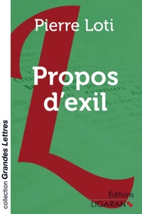 Propos d'exil