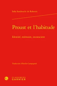 Proust et l'habitude
