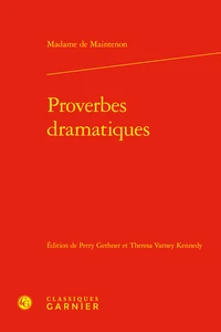 Proverbes dramatiques