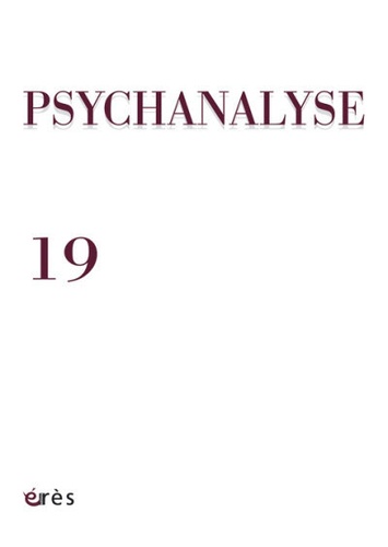 Laure Thibaudeau - Psychanalyse N° 19, septembre 201 : .