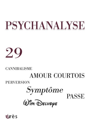 Laure Thibaudeau - Psychanalyse N° 29, Janvier 2014 : .