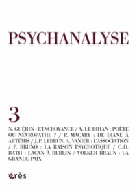  Collectif - Psychanalyse N° 3 : .