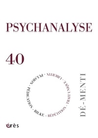  Collectif - Psychanalyse N° 40 : .