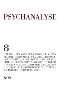 Isabelle Morin et Pierre Bruno - Psychanalyse N° 8, Janvier 2007 : .