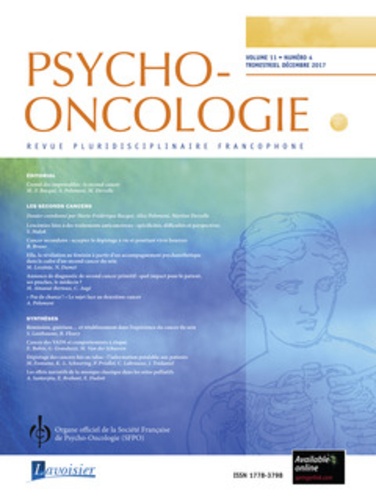  Anonyme - Psycho-oncologie N° 4 Volume 11 : .