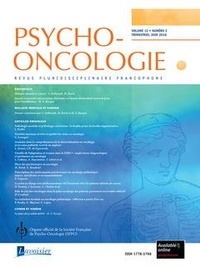  Anonyme - Psycho-oncologie Volume 12 N° 2, juin 2018 : .