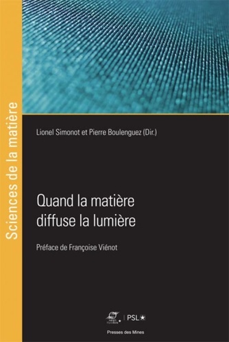 Lionel Simonot et Pierre Boulenguez - Quand la matière diffuse la lumière.