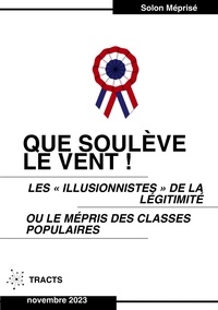 Solon Méprisé - Que soulève le vent ! - Les "illusionnistes" de la légitimité ou le mépris des classes populaires.