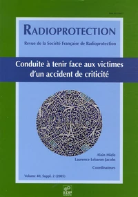 Conduite à tenir face aux victimes d'un accident de criticité