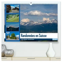 Randonnées en Suisse Les Alpes vaudoises  (Calendrier mural 2026 DIN A2 vertical) calendrier de bureau