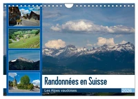 Randonnées en Suisse Les Alpes vaudoises (Calendrier mural 2026 DIN A4 vertical), CALVENDO calendrier mensuel