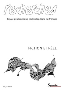  PU du Septentrion - Recherches N° 72, juillet 2020 : Réel et fiction.