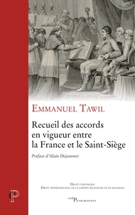 Recueil des accords en vigueur entre la France et le Saint-Siège