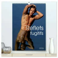 Reflets fugitifs  (Calendrier mural 2026 DIN A2 horizontal) calendrier de bureau