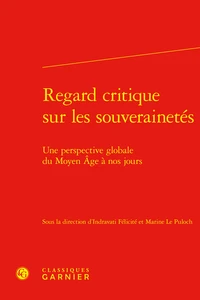 Regard critique sur les souverainetés