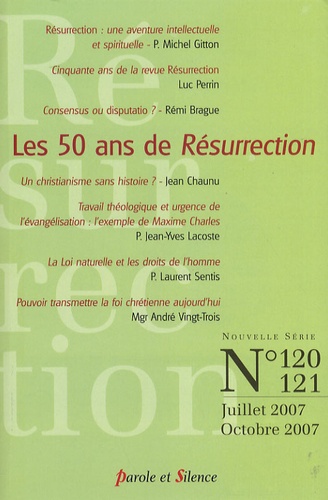 Michel Gitton et Luc Perrin - Résurrection N° 120-121, Juillet- : Les 50 ans de Résurrection.