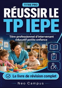 Réussir le TP IEPE. Titre professionnel d'intervenant éducatif petite enfance