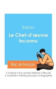 Honoré de Balzac - Réussir son Bac de français 2024 : Analyse du roman Le Chef-d'oeuvre inconnu de Balzac.