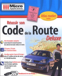  Micro Application - Réussir son code de la route Deluxe - 3 CD-ROM.