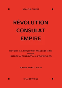 Révolution, Consulat, Empire, volume 9