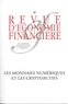 Sylvain de Forges - Revue d'économie financière N° 149, 1er trismestre 2023 : Les monnaies numériques et les cryptoactifs.